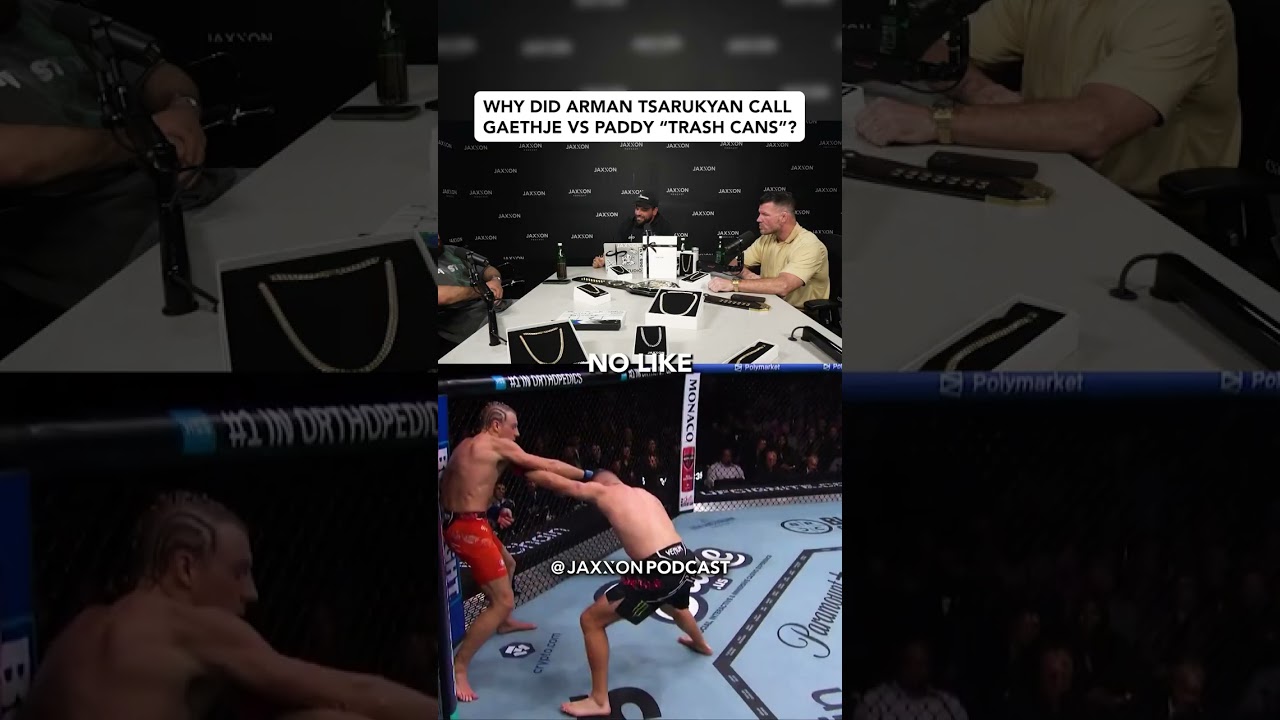 Why Did Arman Tsarukyan Call Gaethje Vs Paddy Trash Cans