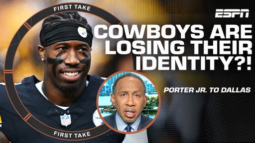 Stephen A. reacts to Cowboys acquiring Joey Porter Jr. 🏈 'It better work!' 🗣️ | First Take