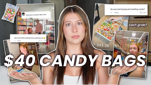 $40 Candy Bags!? Cash Grab or Business| The candy that's causing controversy