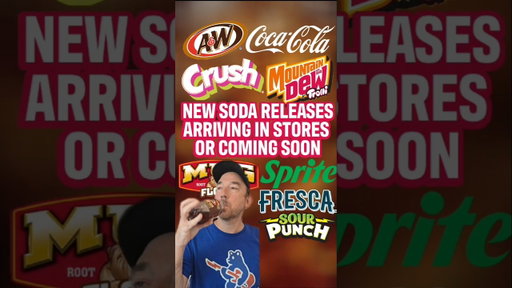 Best New Soda Releases Coming Soon 🥤😲 #Soda #drinks