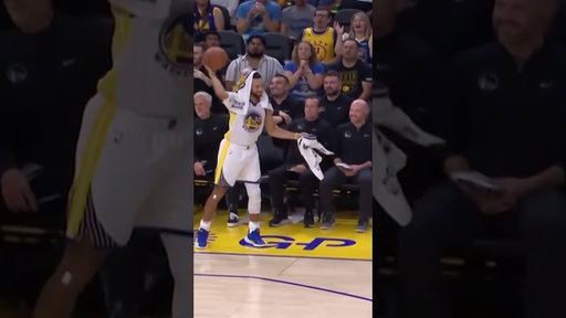 The Ball Always Finds a Way to Stephen Curry 🤣 | #shorts
