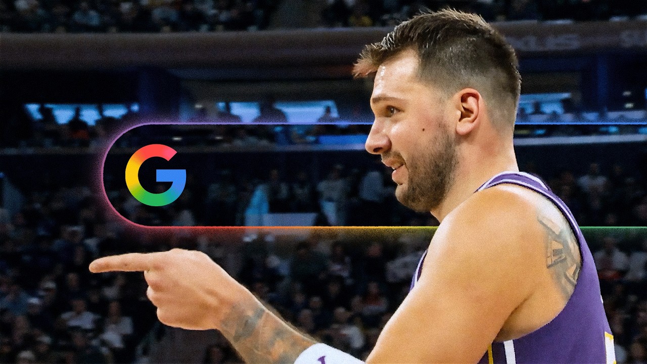 Why is Luka’s stepback so impossible to guard? | Google + NBA
