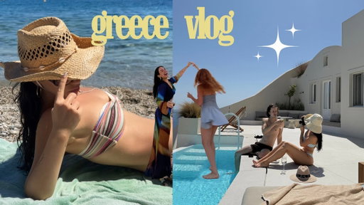the girls go to greece !!!