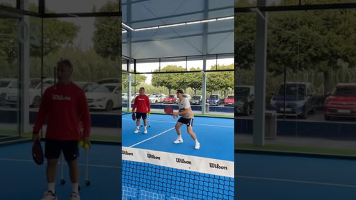 Mucha magia tiene Ferru🧙‍♂️#WilsonPadel #DavidFerrer #Padel #Ferru
