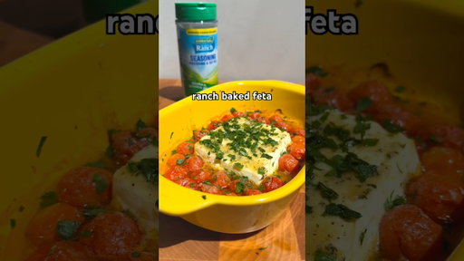 Ranch Baked Feta 🍅