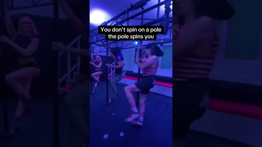 The pole spins! #jonathanburns