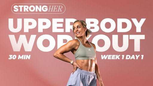 StrongHER CHALLENGE | BONUS WORKOUT (FREE PREVIEW) | 30 MIN UPPER BODY WORKOUT | + Weights