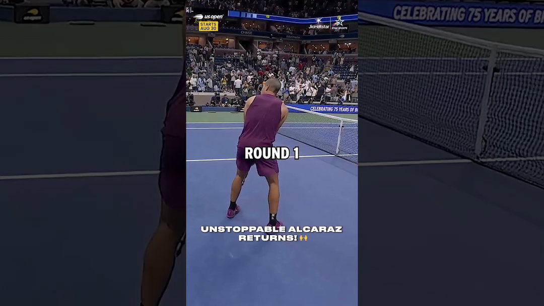 Defending Champion Carlos Alcaraz is back for the #USOpen 2026!
