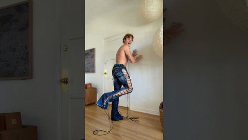 ￼Wearing the coolest ROPE pants to a brand dinner