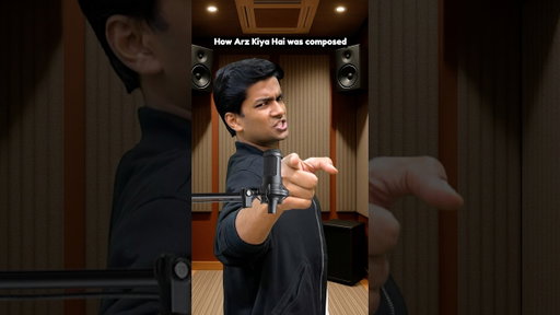 How Arz Kiya Hai was composed | Manish Kharage #shorts