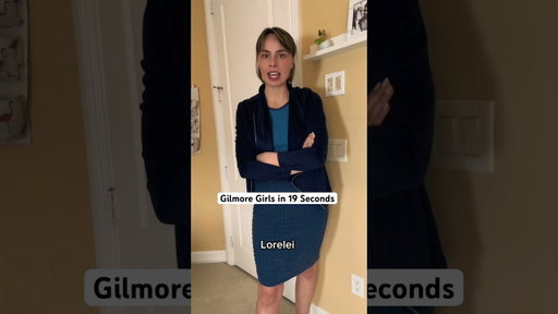 Gilmore Girls in 19 Seconds #parody #gilmoregirls