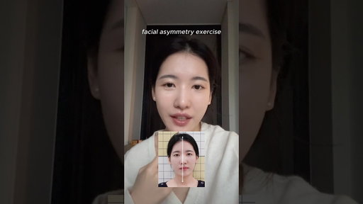 Facial symmetry exercise #shorts