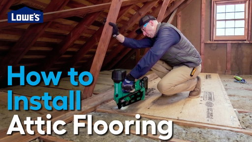 How To Install Attic Flooring