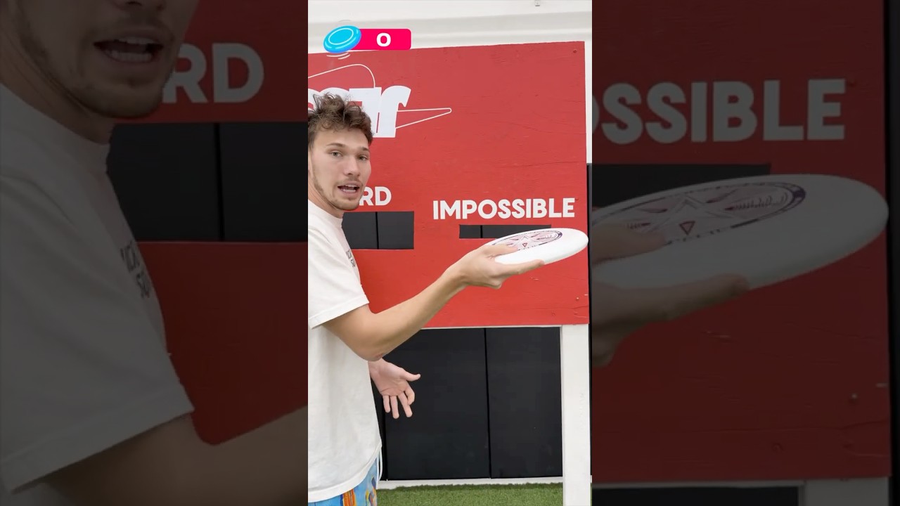 Impossible Frisbee Shot!