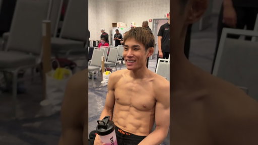 リカバリースタート✨️平良達郎🥤#UFC328📅5月10日（日）⏰️プレリム6時｜メインカード10時📺 #UNEXT & #UFCFightPass