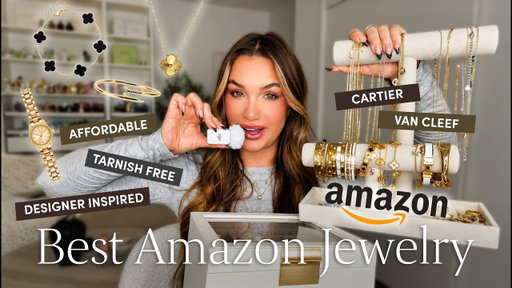 AMAZON JEWELRY TOUR ✨ | Affordable Designer-Inspired Finds | TARNISH FREE