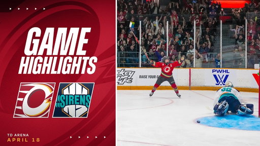 PWHL Highlights | New York Sirens at Ottawa Charge | Apr 18, 2026