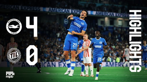 HIGHLIGHTS | Brighton v Tromsø | UEFA Conference League play-off