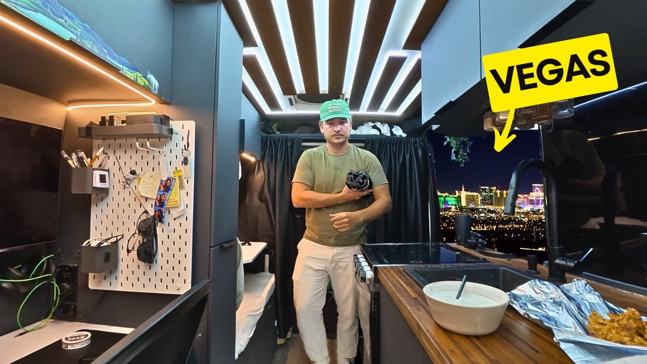 Camping Outside of Vegas | Cooking Subscribers Recipe