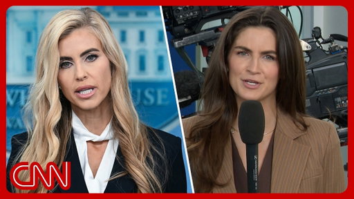 ‘Quite unusual’: Kaitlan Collins reacts to Katie Zacharia’s first WH briefing