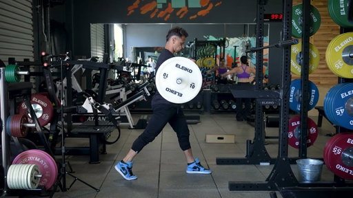 Zercher Split Squat