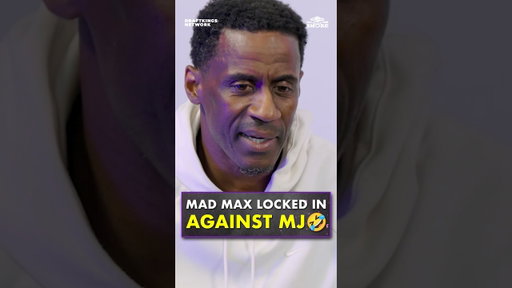 Mad Max was taking ZERO chances against Michael Jordan 🤣