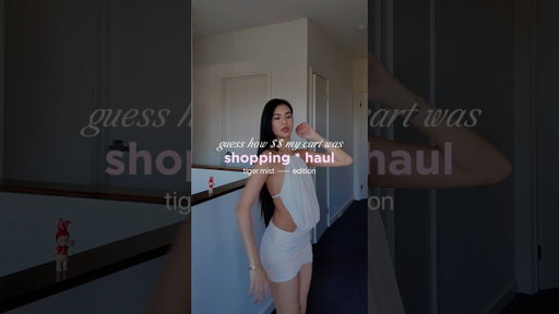 TIGER MIST HAUL🛒✨