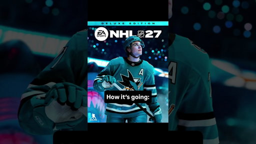 From voice actor to cover star 🌟 Macklin Celebrini is the face of #NHL27