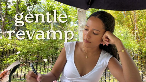 get your life together, the gentle way 🧺(routines, work, budgeting, & declutter)