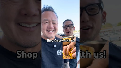 Shopping around with jet Tila cooking up khao soi #cooking #food