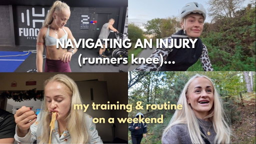 managing an injury whilst training for hyrox & my weekend training routine
