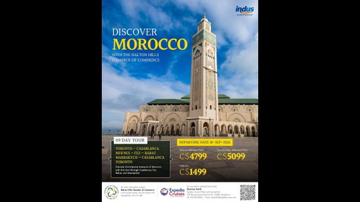 Discover Morocco With The Halton Hills Chamber Of Commerce