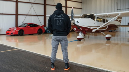 AIRPLANE HANGAR GYM