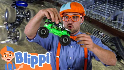 Blippi's Monster Truck Lesson! | Blippi’s Vehicle Learning Course