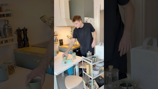 Samuel får en kaffehörna ☕ #IKEA #IKEASverige #IköketmedIKEA