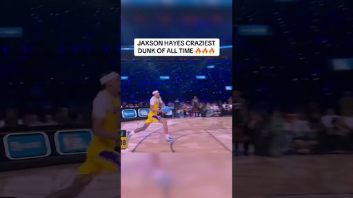 JAXSON HAYES OMG #nba #basketball #nbaallstarweekend #sports #shorts #nbaallstar