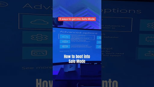 4 ways to boot into Safe Mode 🔒 Windows 11