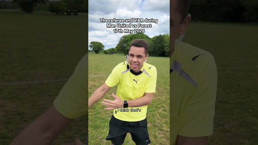 Might be the worst refereeing decision this season... #football #skit #comedyskit #premierleague