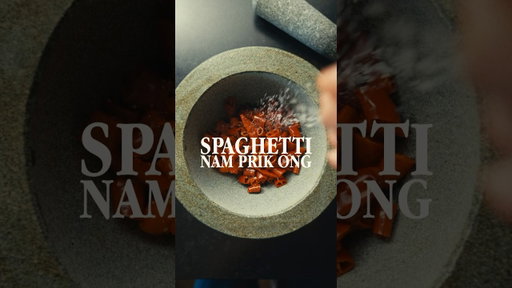 Spaghetti Nam Prik Ong