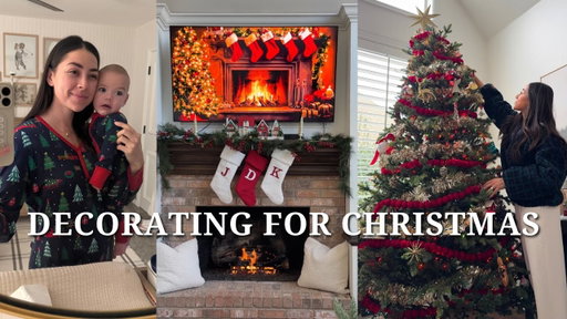 Decorating for a 90's Christmas!! Home Decor Haul & Trying to Decorate with a Baby