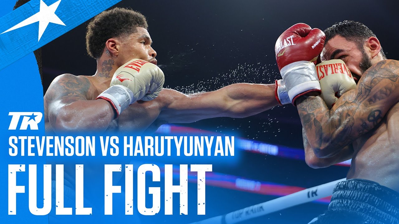 Shakur Stevenson vs Artem Harutyunyan | Full Fight