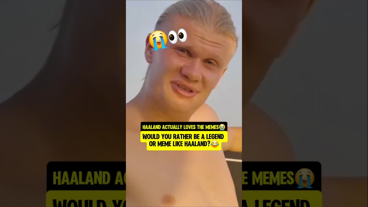 Haaland loves the memes 😂