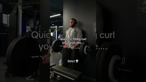 100kg curls are now air