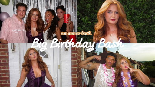 WE ARE SO BACK. BIG BIRTHDAY BASH WEEKEND.