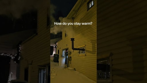 Wood stove is the best heat for winter and the cheapest #wood #heat #winter