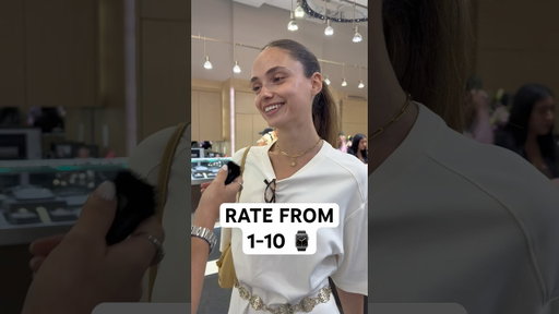 Asking people how would they rate a stranger’s watch and their own #luxurywatches #streetinterview