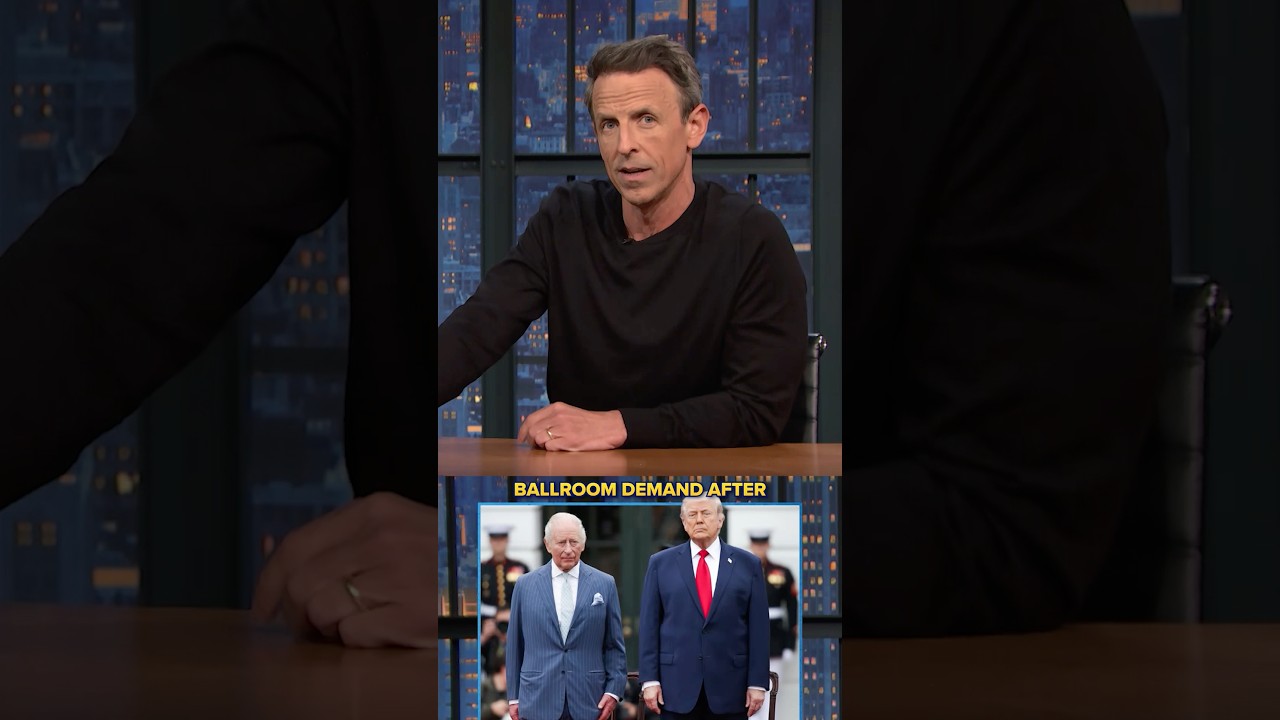 King Charles had some jokes about Trump’s ballroom #ACloserLook