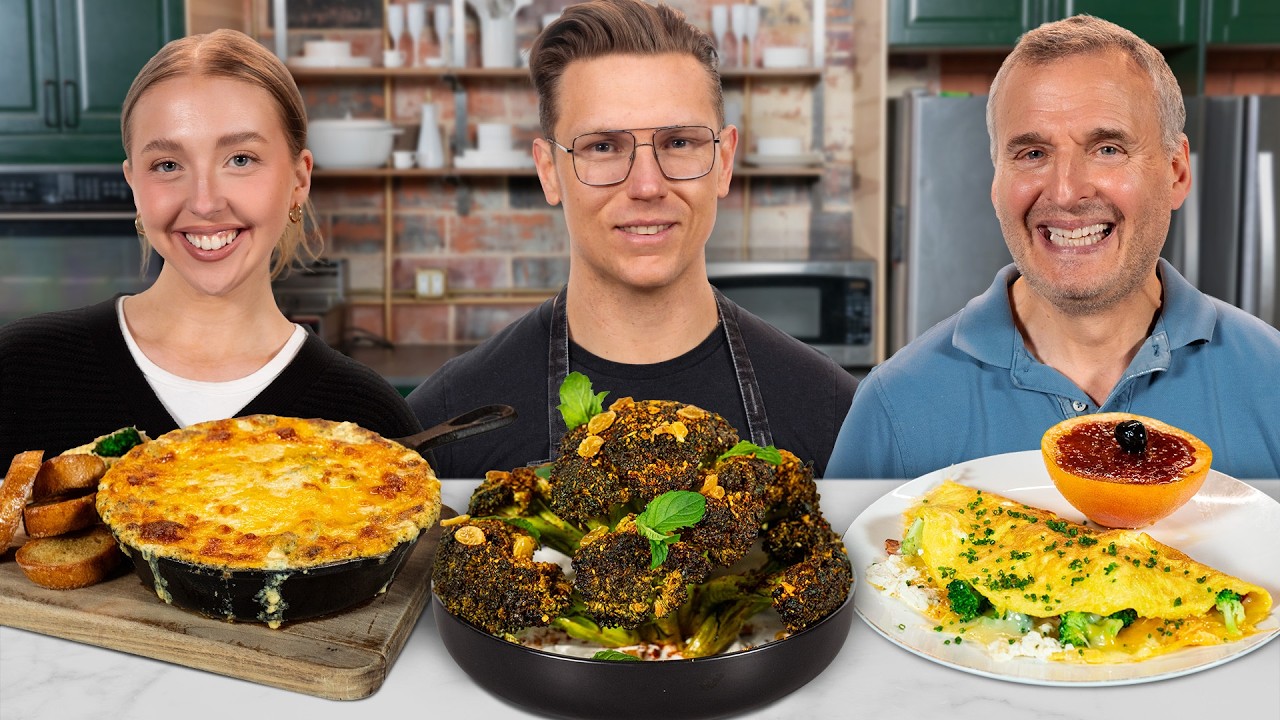 Gen Z vs. Millennial vs. Boomer Cooking Challenge