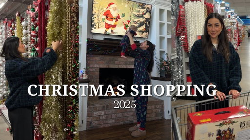 Shopping For a 90’s Christmas Theme🎄Decor Haul, Baby’s Nighttime Routine, & Home Updates!
