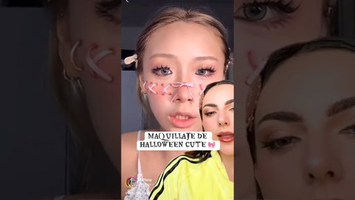 MAQUILLAJE de LAZOS HALLOWEEN 🎀 | Cande Copello